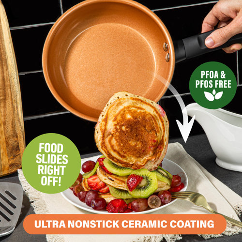 Gotham Steel Pro Premier Hard Anodized 17 Piece Nonstick Cookware Set